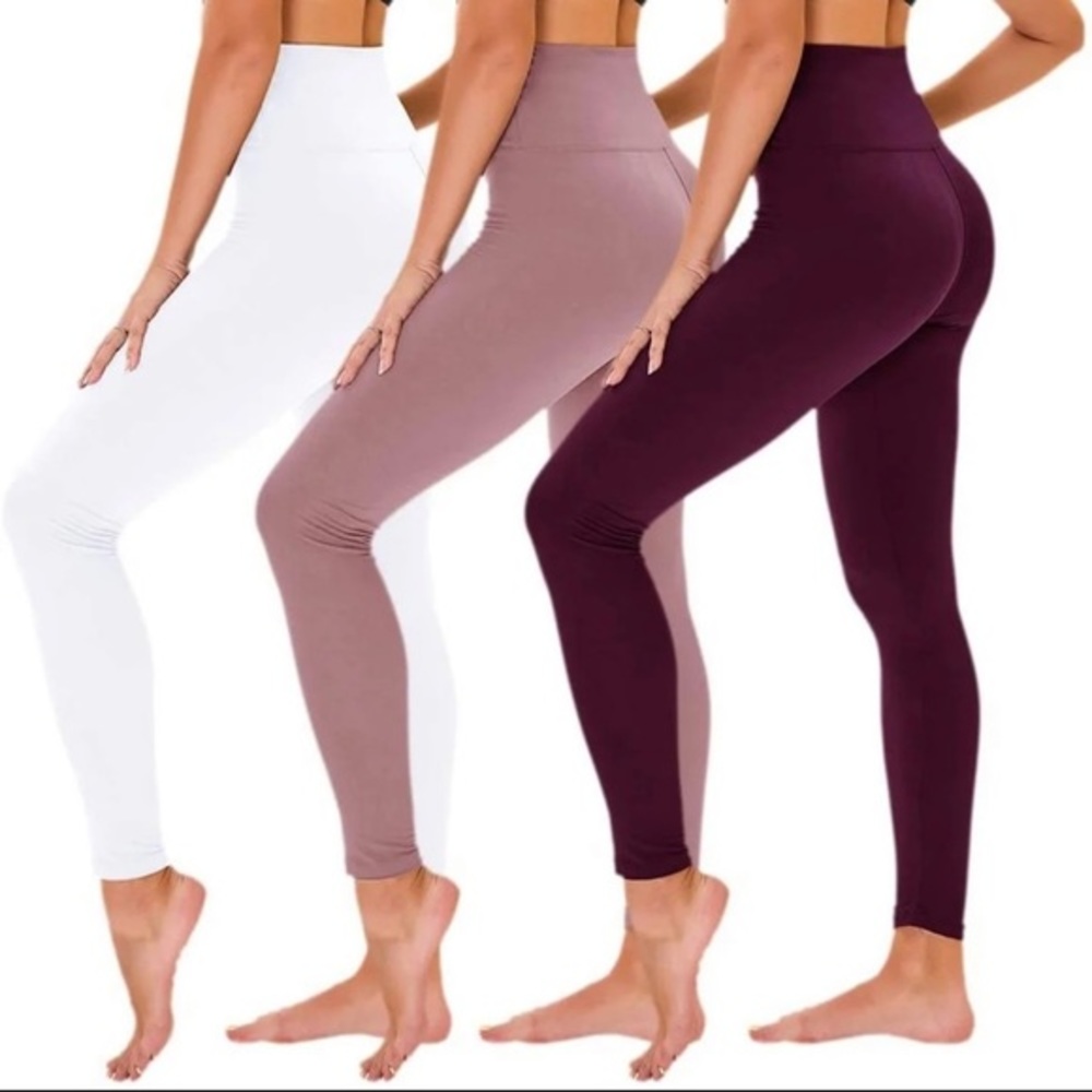 3 Pack Leggings Workout Soft Pants​